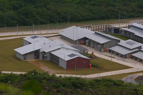 The Christmas Island Dentention Centre.