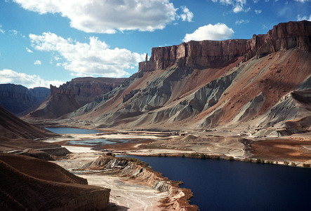 Lake Band-i-Amir in the province of Bamiyan. PHOTO: AFP (file)